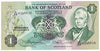 Scotland 1978 Bank of Scotland 1 Pound Note, SC109c, AU