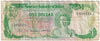Belize 1980 1 Dollar Note, Pick #38a, VF