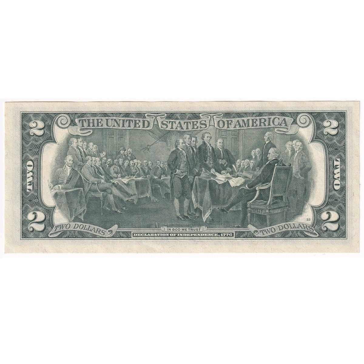USA 1976 $2 Note, FR #1935I, Neff-Simon, Minneapolis, CUNC