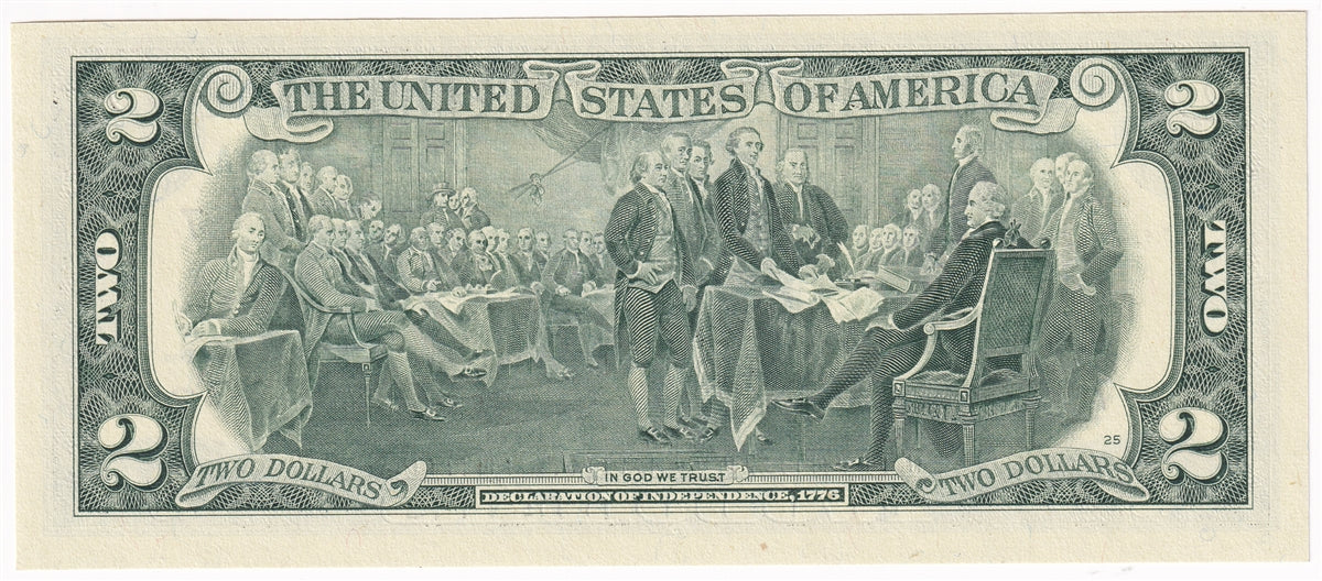 USA 2003A $2 Note, KL#4684G, Chicago, CUNC