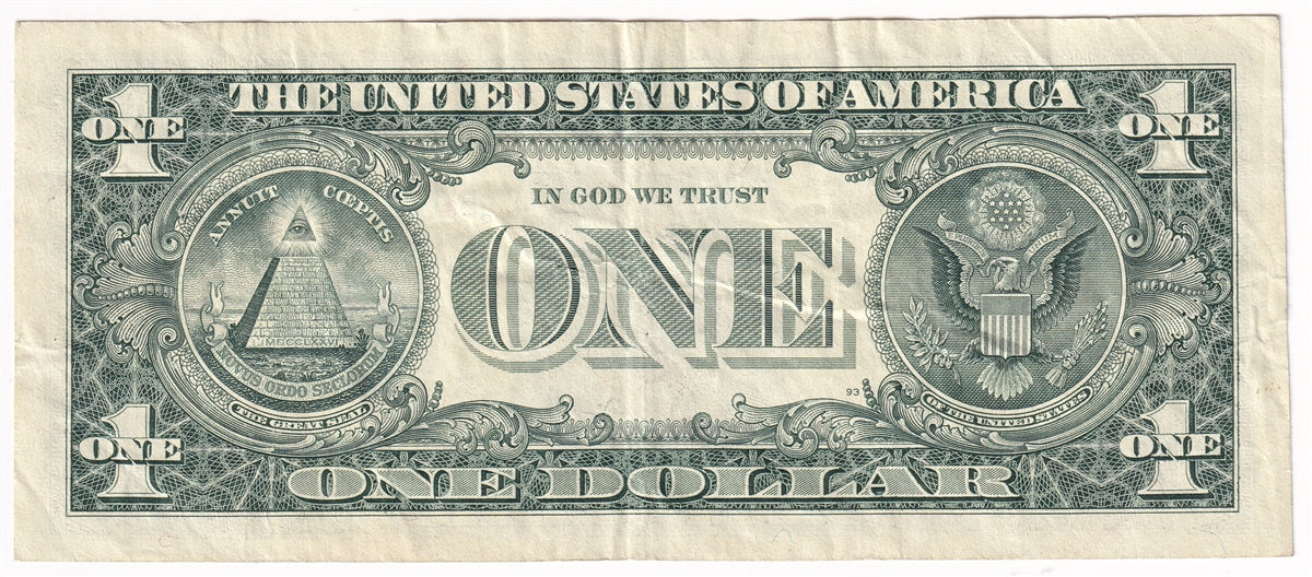 USA 2003A $1 Note, KL#4667*, New York Star, VF
