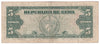 Cuba Note 1960 5 Pesos, VG-F