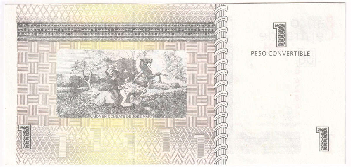 Cuba Note 2006 1 Pesos Convertible, UNC
