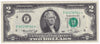USA * 1976 $2 Note, FR #1935F, Atlanta Star, AU
