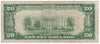USA 1928 $20 Note, FR #2050G, Chicago, VF