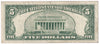 USA 1935B $5 Note, FR #1657, Silver Certificate, VF-EF