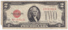 USA 1928G $2 Note, FR #1508, Clark-Snyder, Circ.