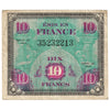 France 1944 10 Franc Note, Pick #116a, VF-EF