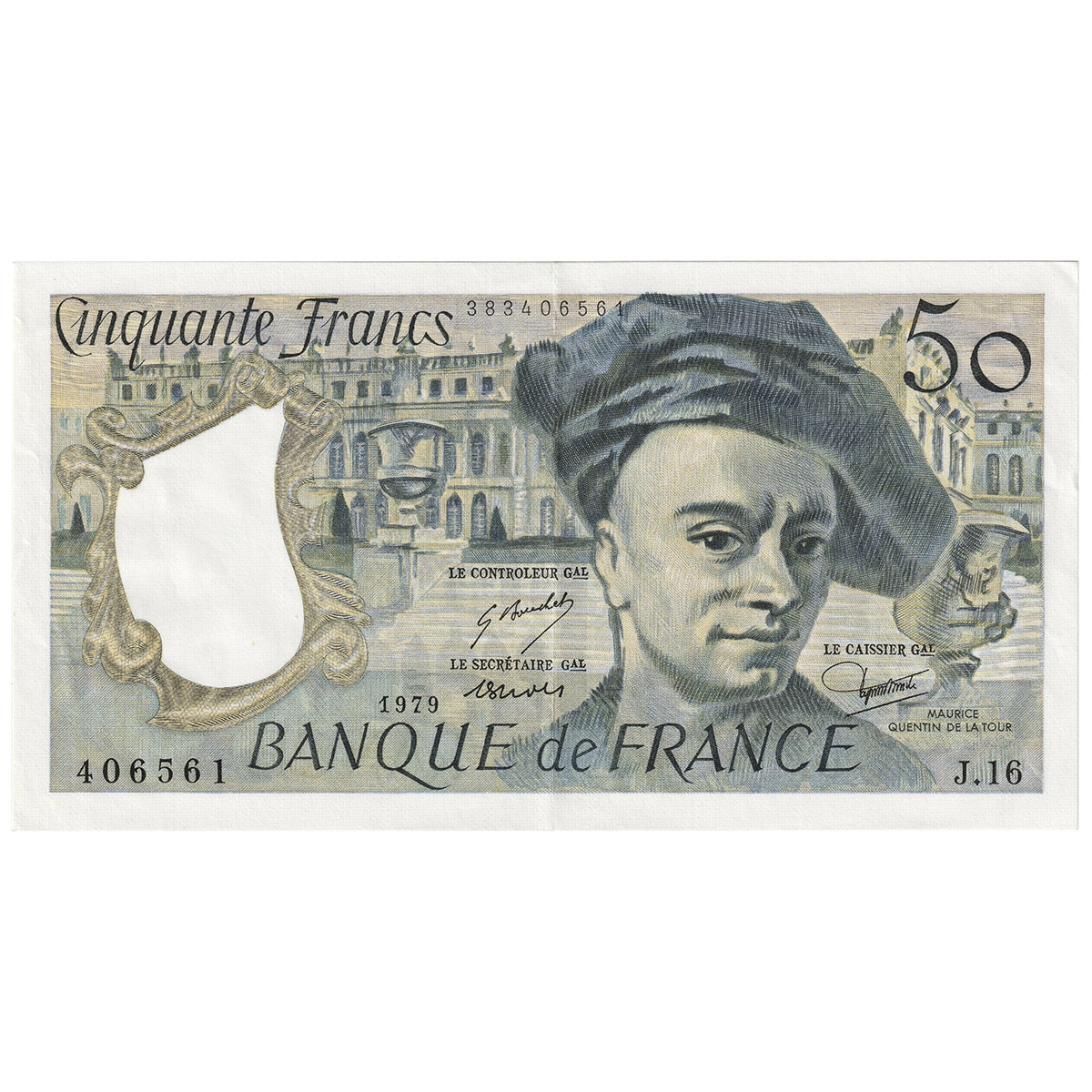 France 1978 50 Franc Note, Pick #152a, EF-AU