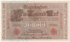 Germany 1910 1,000 Mark Note, Pick #44b, AU-UNC