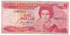 East Caribbean States 1988-89 1 Dollar Note, Pick #21a Suffix A, VF