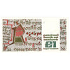 Ireland 1988-89 1 Pound Note, E139, AU