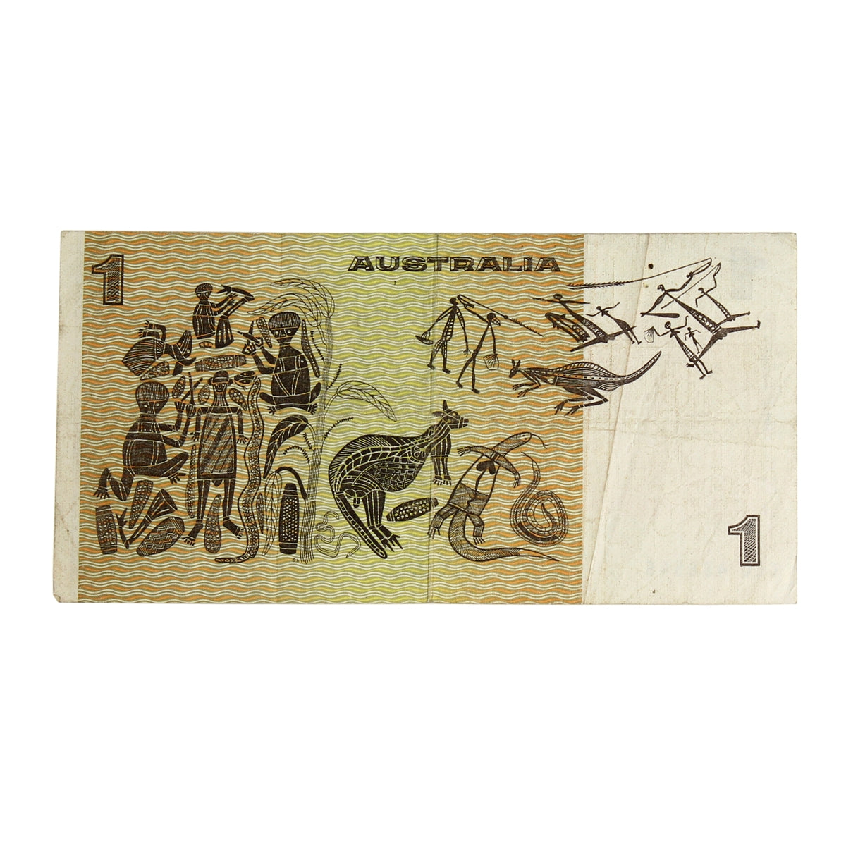 Australia 1976 1 Dollar Note, Pick #42b1, VF