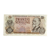 Austria 1956 20 Schilling Note, Pick #136, VF