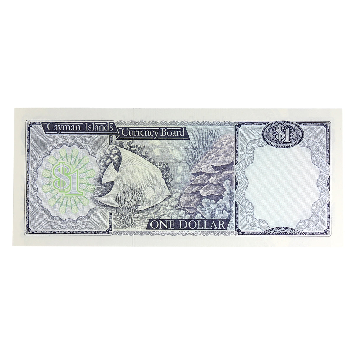 Cayman Islands 1971 1 Dollar, Pick #1b, UNC