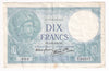 France 1941 10 Francs Note, Pick #84, VF