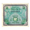 France 1944 2 Francs Note, Pick #114a, EF-AU