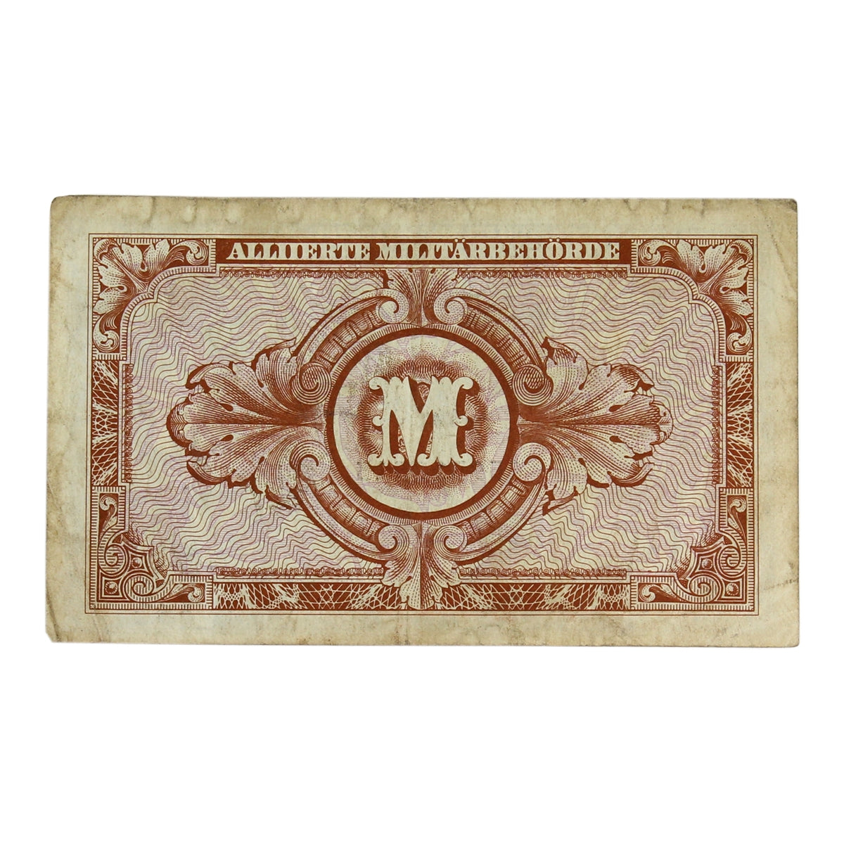 Germany 1944 10 Mark Note, Pick #194a, 9 Digit with F, VF