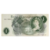 Great Britain 1960 1 Pound Note, BE61c, AU
