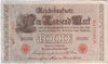Germany 1910 1,000 Mark Note, Pick #44b, EF
