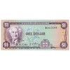 Jamaica 1970 1 Dollar Note, Pick #59a, UNC