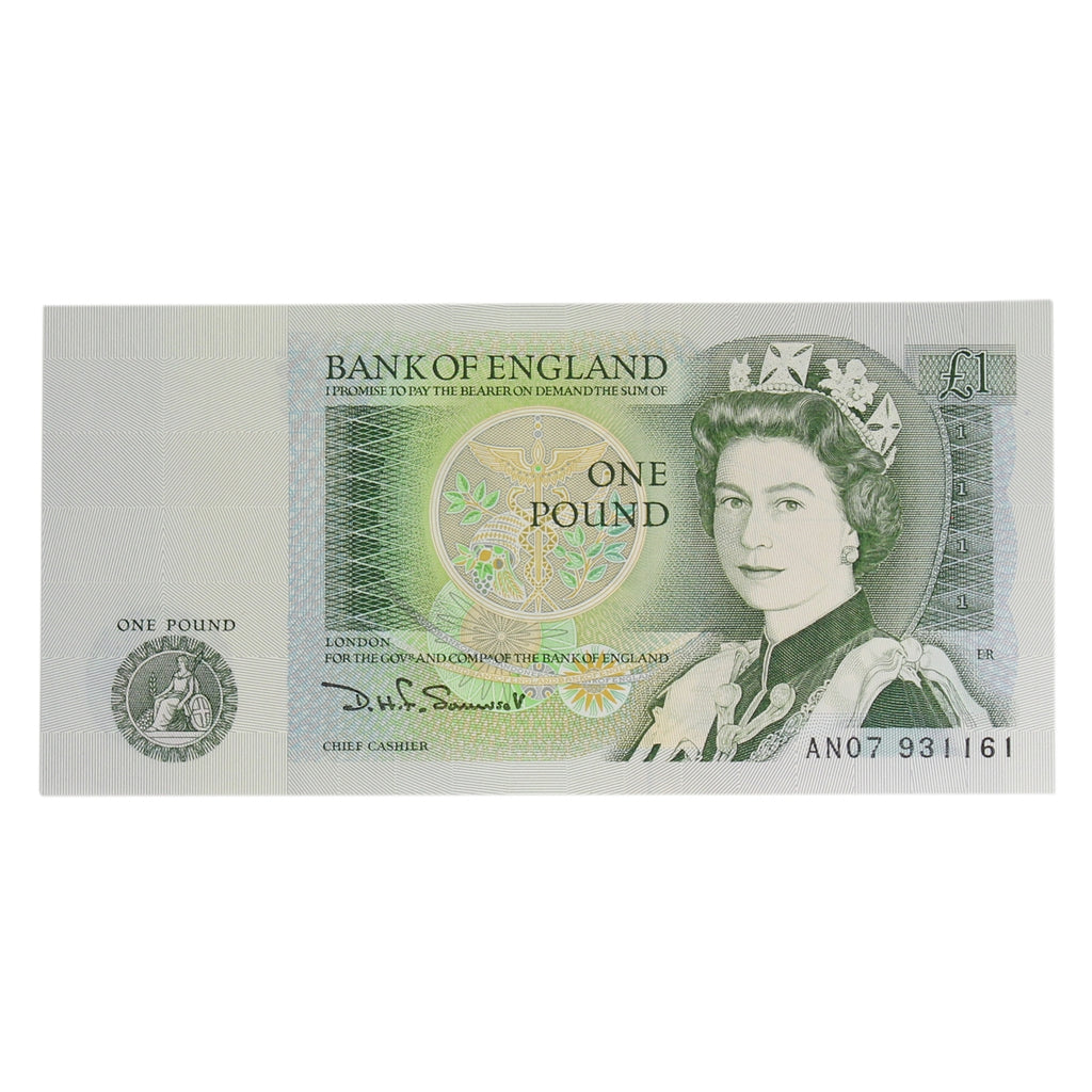 Great Britain 1981 1 Pound Note, BE87b, UNC