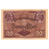 Germany 1914 20 Mark Note, EF