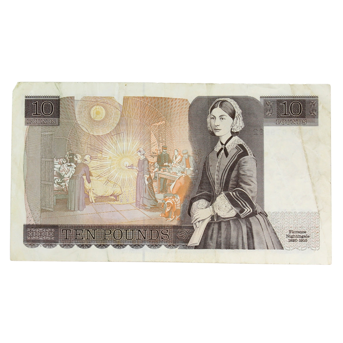 Great Britain 1975 10 Pound Note, BE158b, F-VF