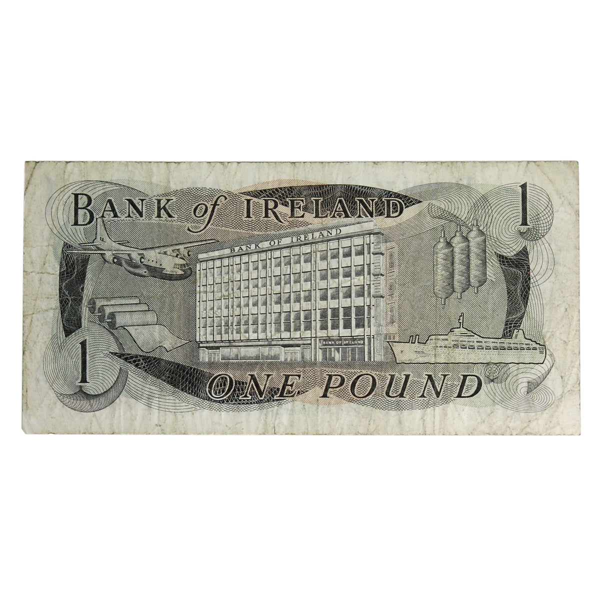 Northern Ireland 1972 1 Pound Note, NI.204b, VF