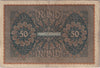 Germany 1919 50 Mark Note, Pick #66, F (Tears)