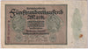Germany 1923 500,000 Mark Note, Pick #88b, VF (stain)
