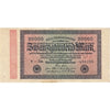 Germany 1923 20,000 Mark Note, VF (stain)