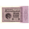 Germany 1923 100,000 Mark Note, EF