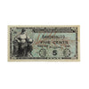 USA 1951 5 Cent Military Payment Certificate, Pick #M22, Series 481, EF