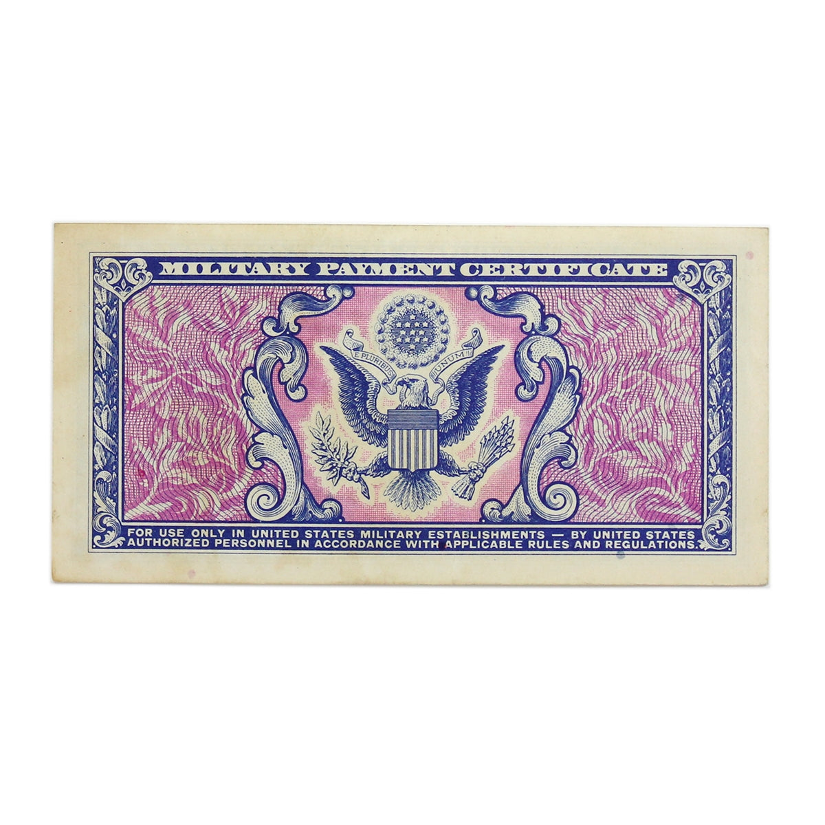 USA 1951 5 Cent Military Payment Certificate, Pick #M22, Series 481, EF