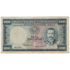 Mozambique 1953 1000 Escudos Note, Pick #105a, F-VF