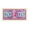 USA 1954 10 Cent Military Payment Certificate, Pick #M30, Series 521, VF-EF