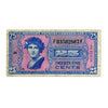 USA 1958 25 Cent Military Payment Certificate, Pick #M38, Series 541, F