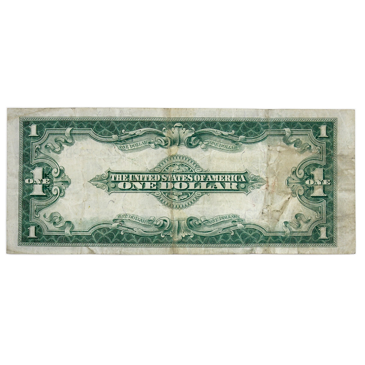 USA 1923 $1 Note, FR# 237 (Pick #189), Speelman-White, Silver Certificate, Blue Seal, F