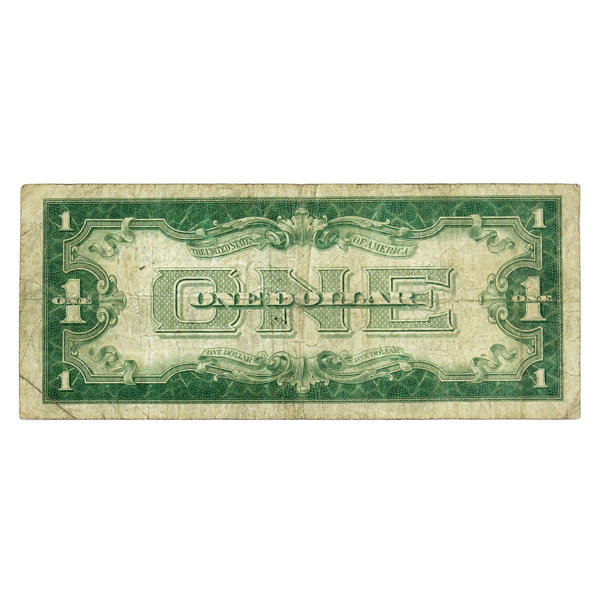 USA 1928 $1 Note, FR #1600, Tate-Mellon, Silver Certificate, F