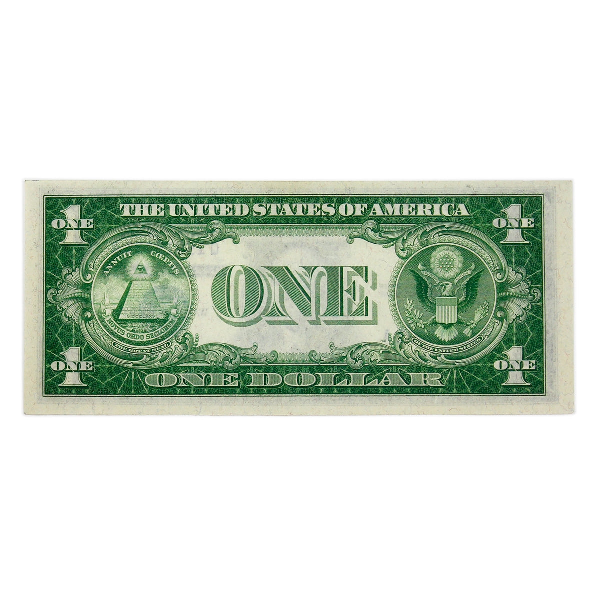 USA 1935 $1 Note, FR #1607, Julian-Morgenthau, Silver Certificate, AU-UNC