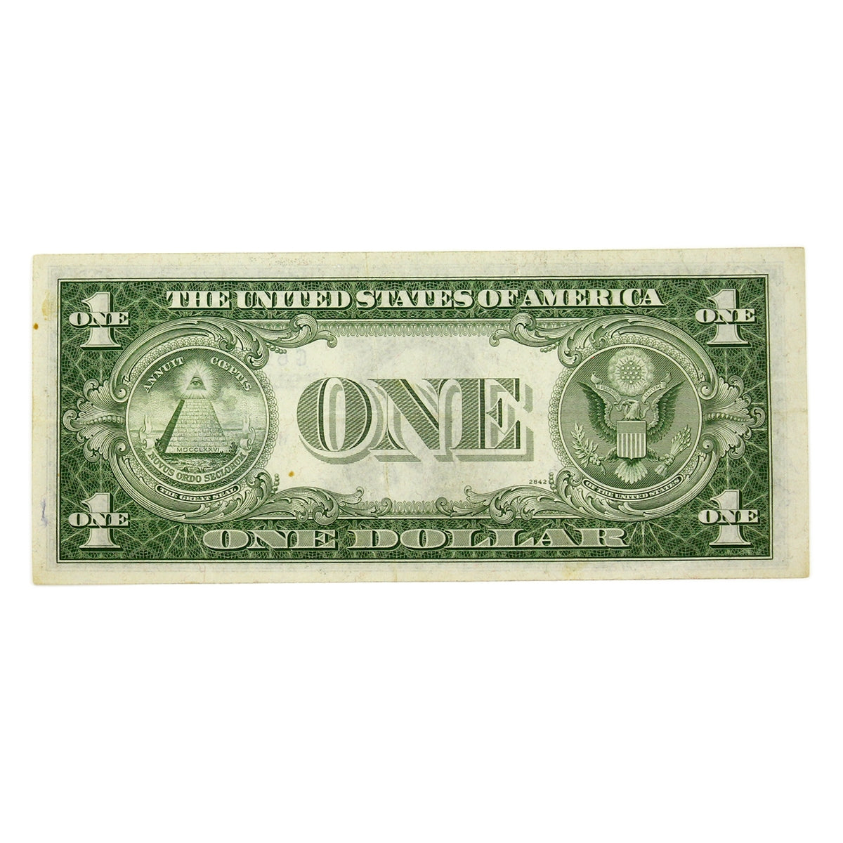 USA 1935A $1 Note, FR #1608, Julian-Morgenthau, Silver Certificate, EF