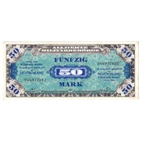 Germany 1944 50 Mark Note, With F, AU