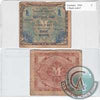 Germany 1944 1 Mark Note, with F, Fine
