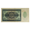 Germany 1948 10 Deutsche Mark Note, Pick #12b, F-VF
