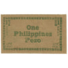 Philippines 1945 1 Peso Note, Pick #s681, Emergency Issue, UNC