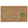 Philippines 1945 1 Peso Note, Pick #s681, Emergency Issue, UNC