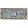 Germany 1944 50 Mark Note, 8 Digit without F, VF (tears)