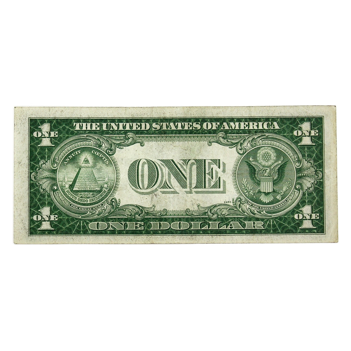 USA 1935A $1 Note, FR #1608, Julian-Morgenthau, Silver Certificate, VF