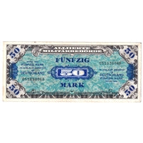 Germany 1944 50 Mark Note, With F, EF